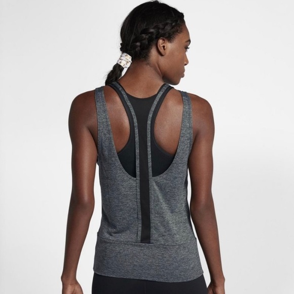 Nike Tops - Nike Dry Tank Loose RBK Studio Tank Top Gray Black Size Medium